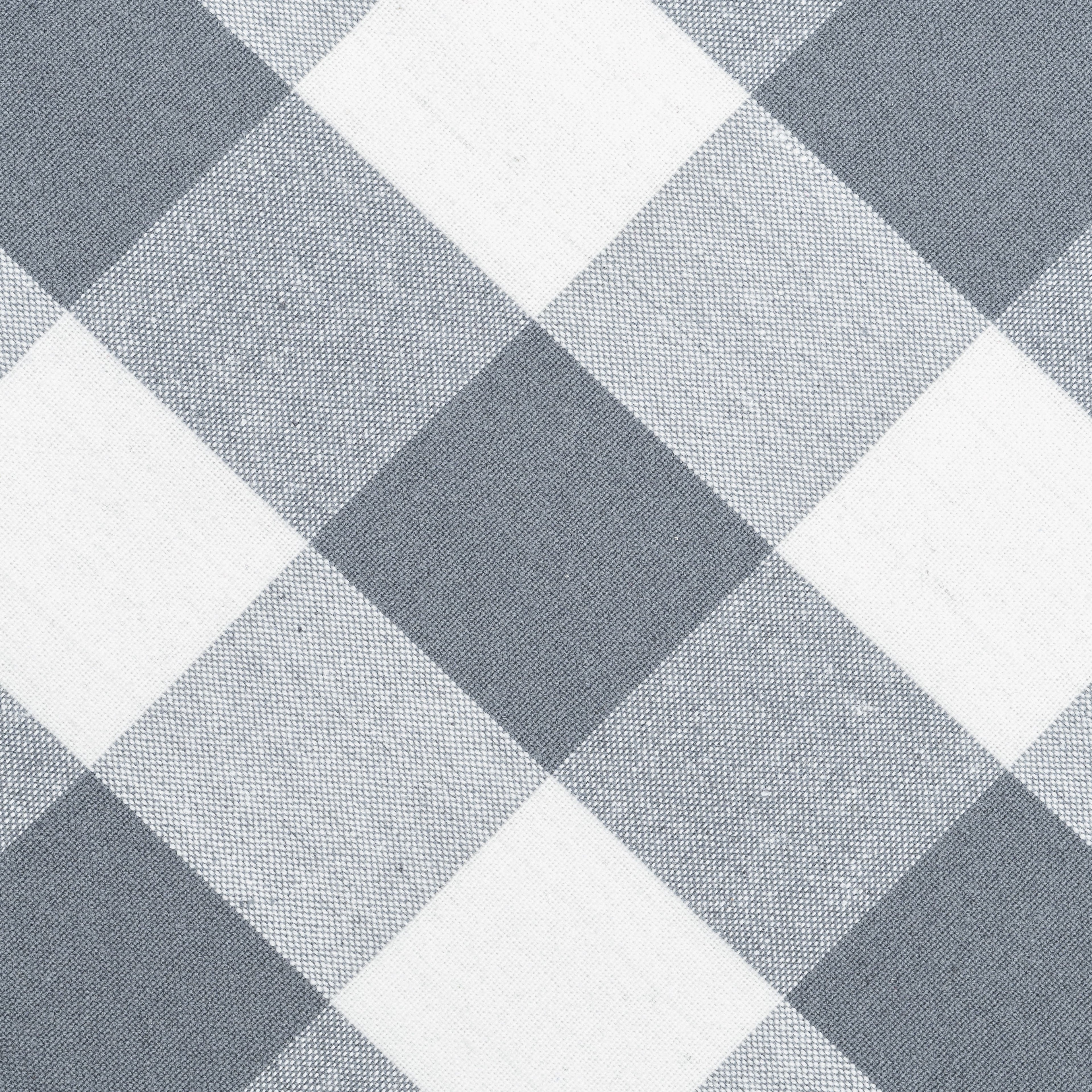 Plaid Linen Tablecloth