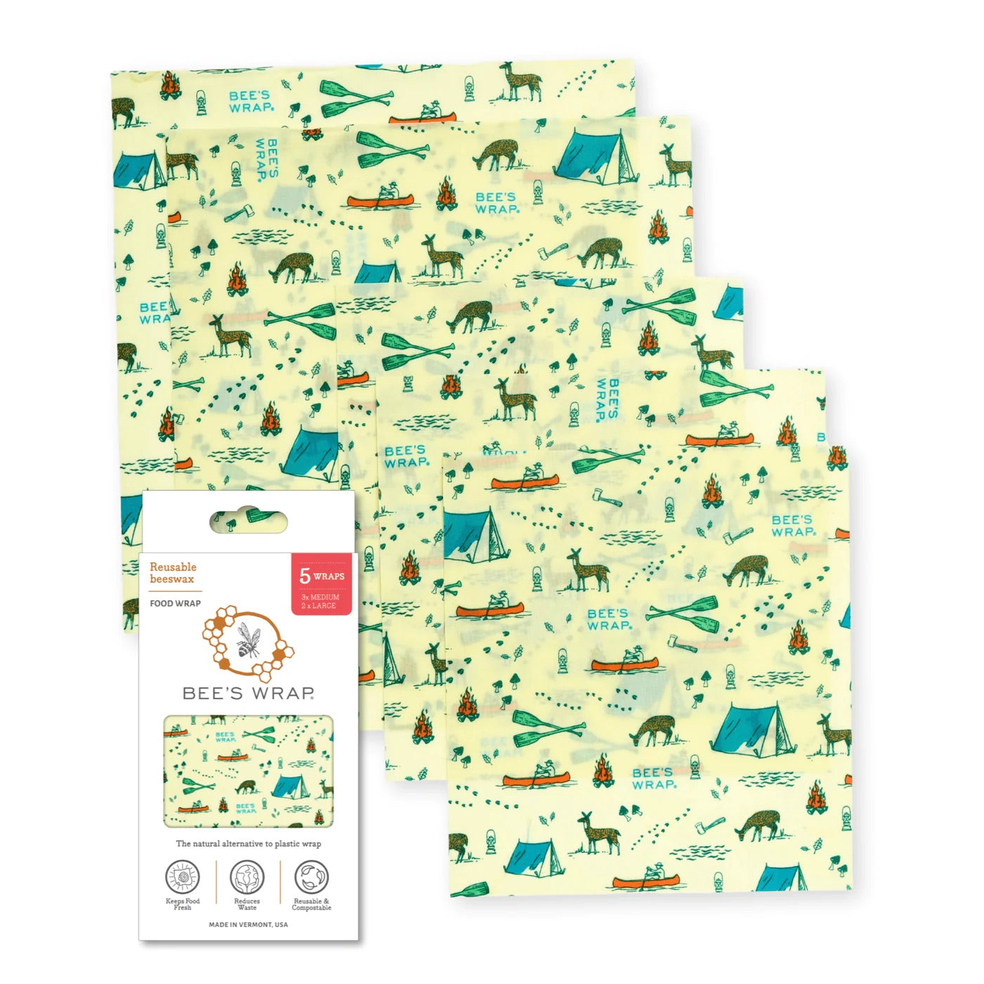 Bee's Wrap Food Storage Packs