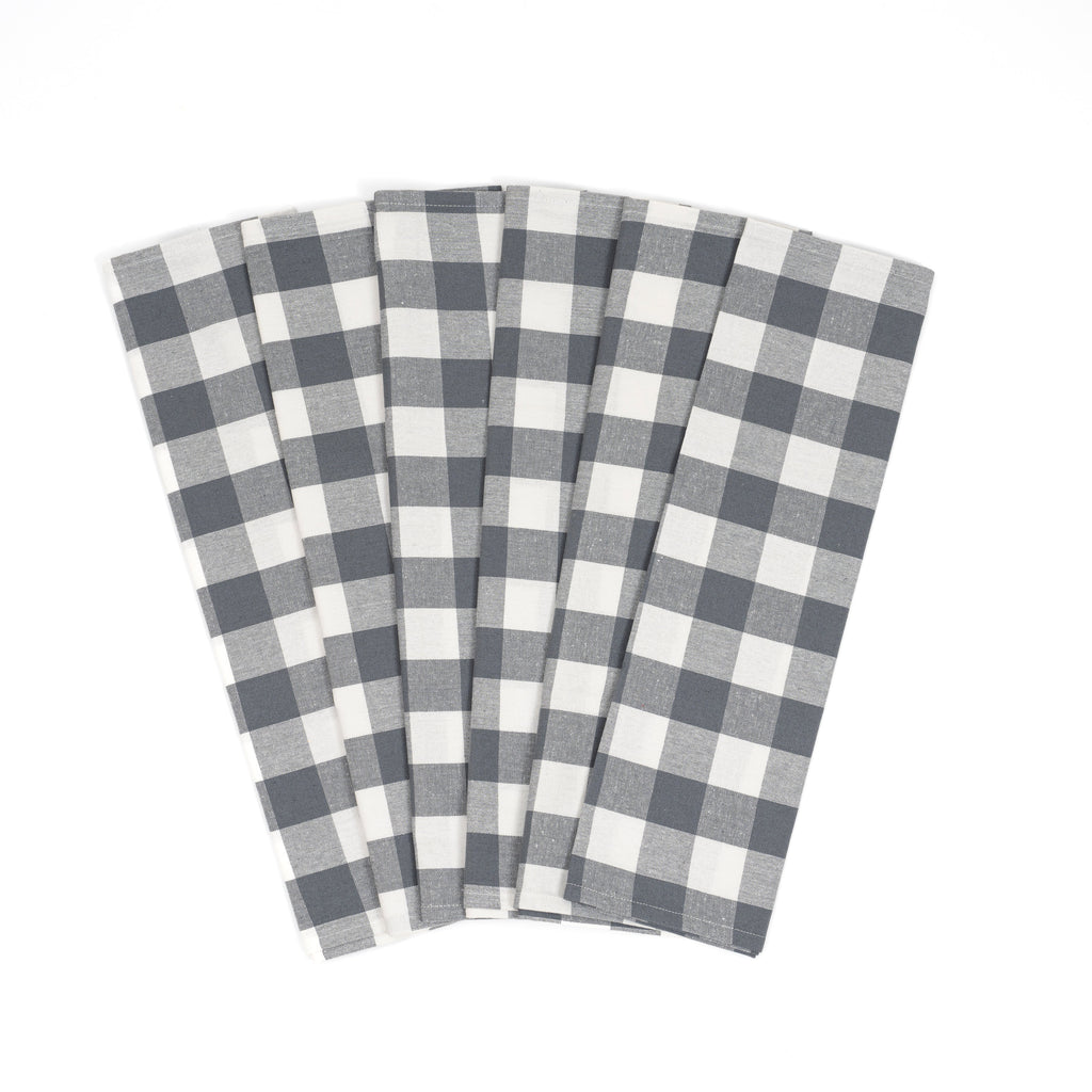 Plaid Cotton Kitchen Towels