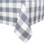Plaid Linen Tablecloth
