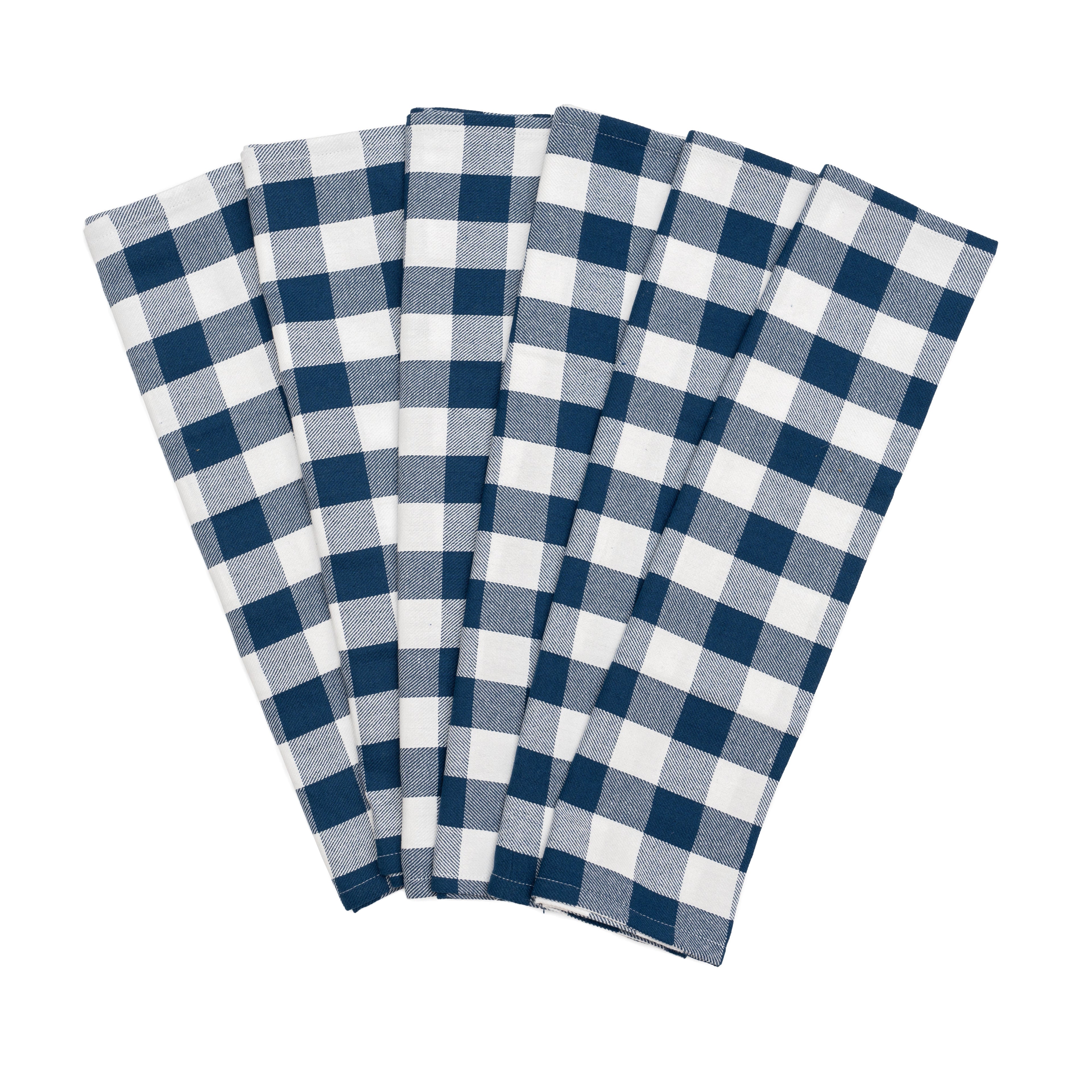 Plaid Cotton Kitchen Towels