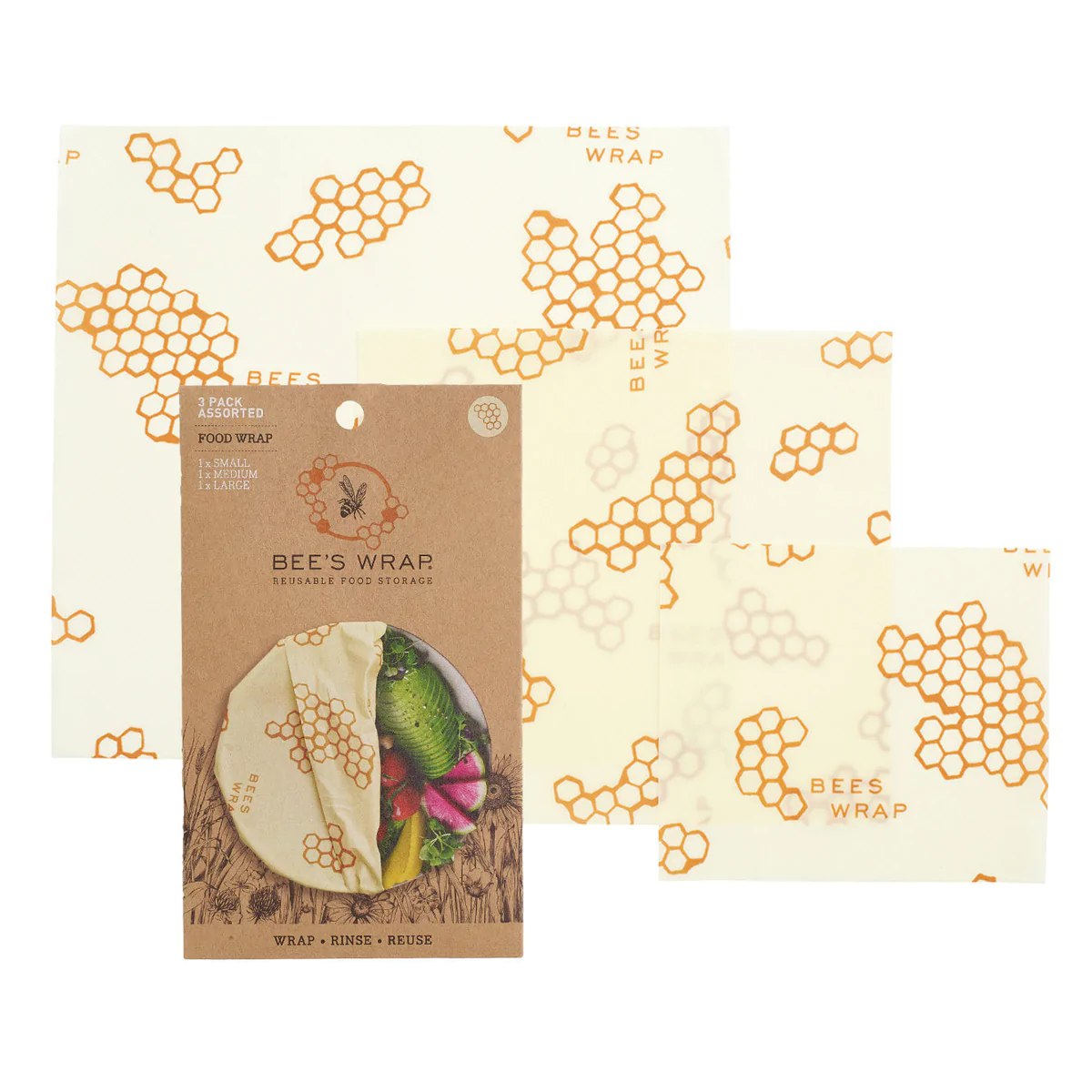 Bee's Wrap Food Storage Packs